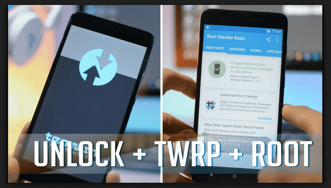 Cara Instal TWRP dan Root Redmi Note 4